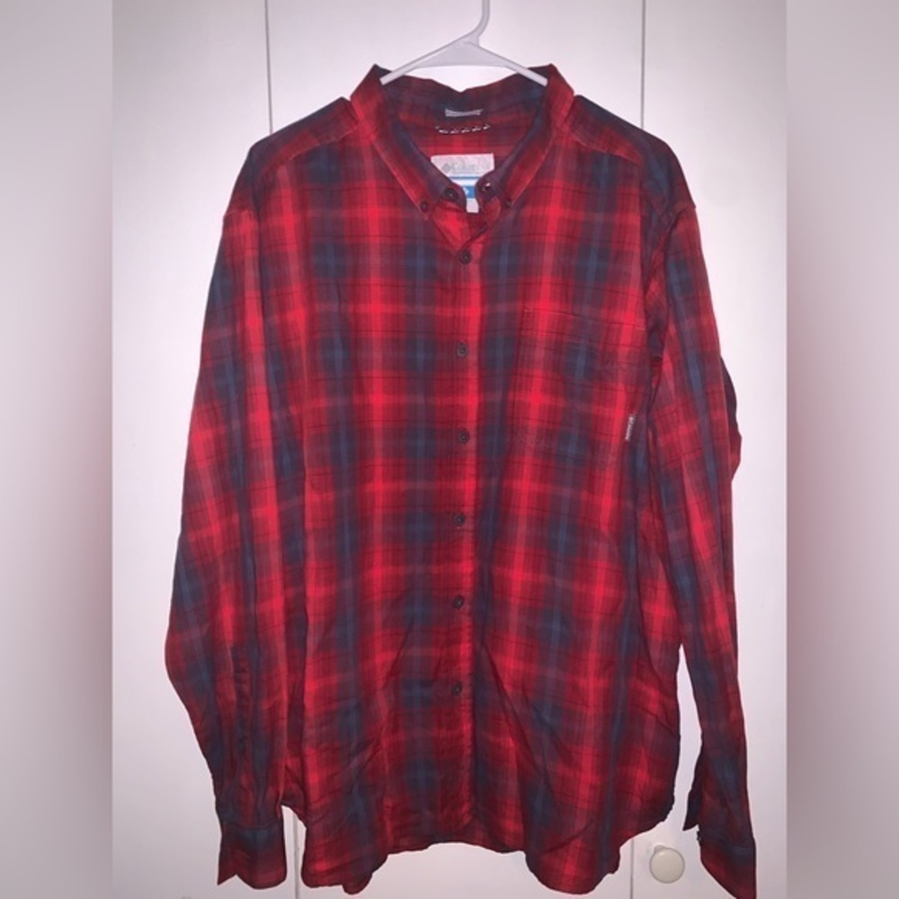 Columbia long sleeve button up